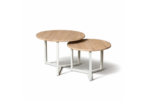 Robuust Interieur Eiken salontafel set - Kei