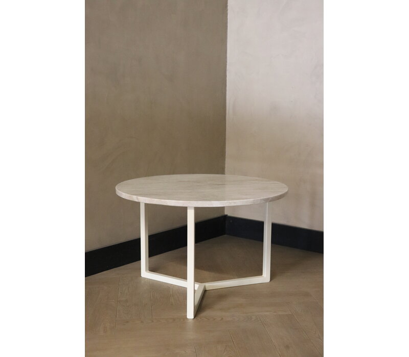 Kwartsiet salontafel rond - Taj Mahal