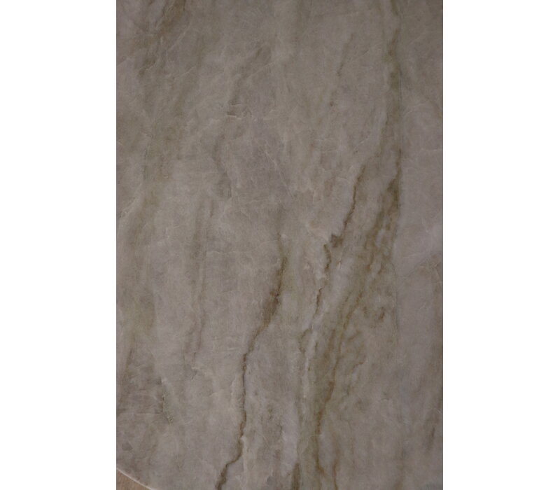 Kwartsiet salontafel set rond - Taj Mahal