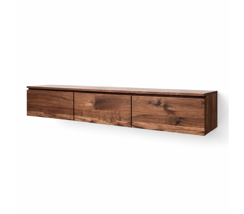 Notenhouten tv-meubel Oliva