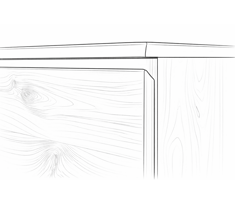 Oaks eiken tv-meubel Riva