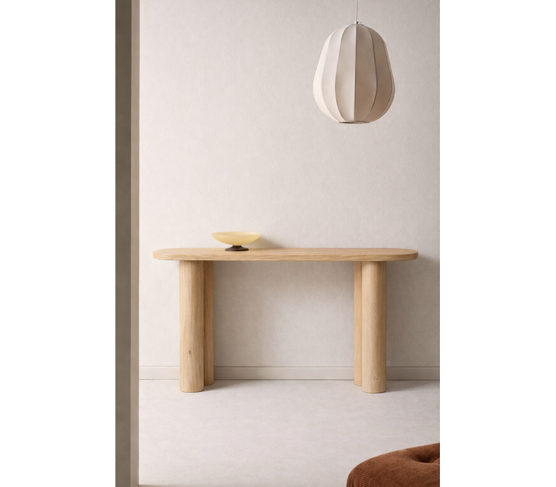 Eiken sidetable Luna