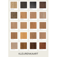 Zuil Lumi van eikenfineer