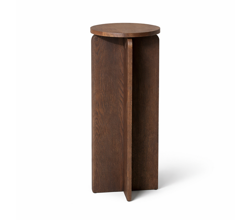 Zuil Lumi van eikenfineer