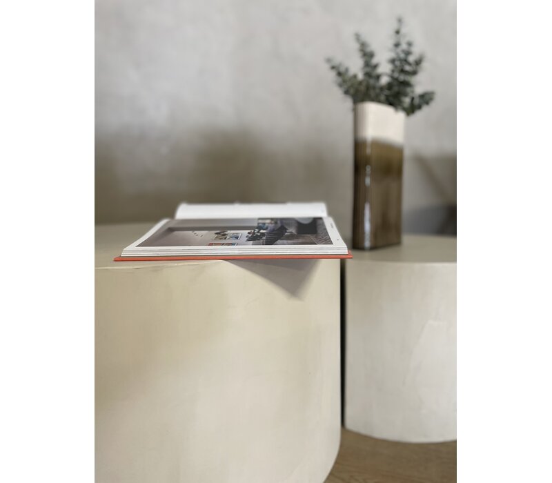 Betonlook salontafel set Mush