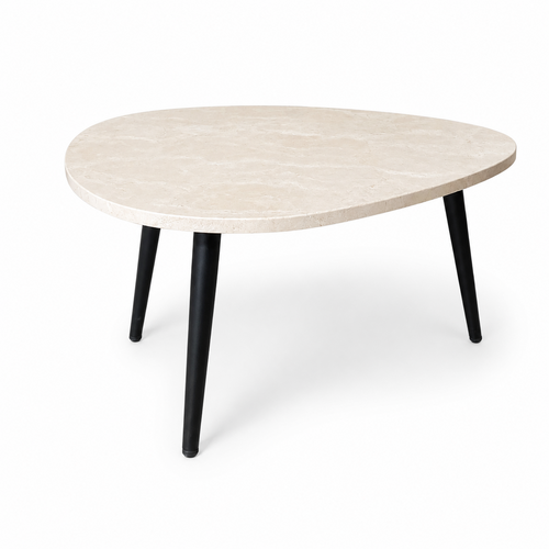 Organische salontafel - Crema Marfil 