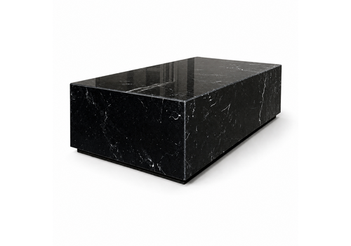 Robuust Interieur Marmeren bloktafel - Nero Marquina