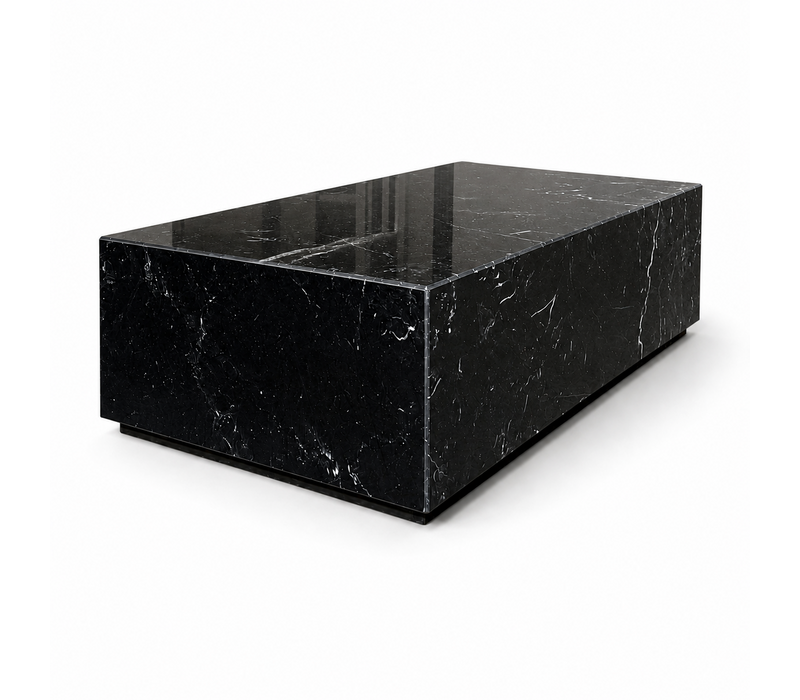 Marmeren bloktafel - Nero Marquina