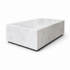 Robuust Interieur Marmeren bloktafel - Carrara