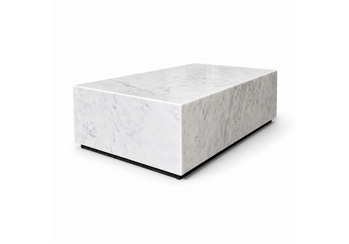 Robuust Interieur Marmeren bloktafel - Carrara