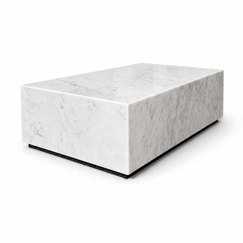 Marmeren bloktafel - Carrara 