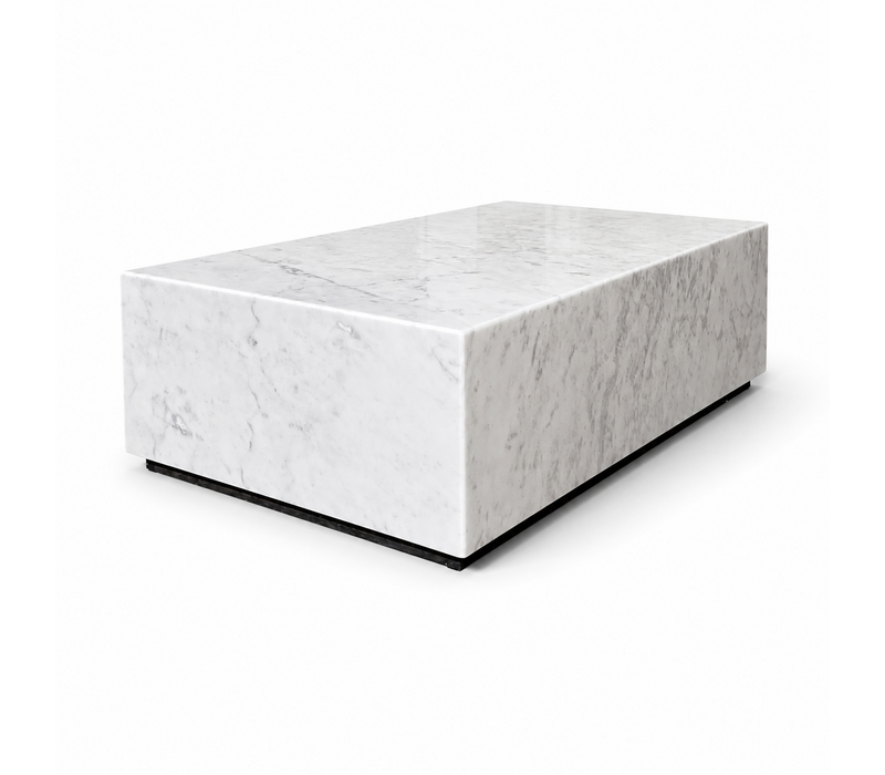Marmeren bloktafel - Carrara