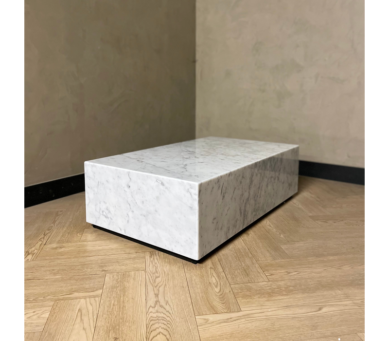 Marmeren bloktafel - Carrara