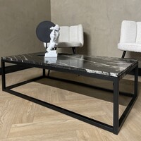 Marmeren salontafel rechthoekig
