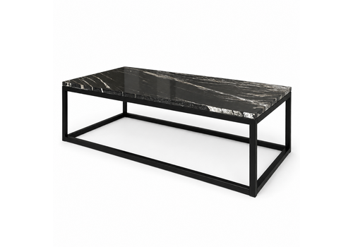 Robuust Interieur Marmeren salontafel rechthoekig