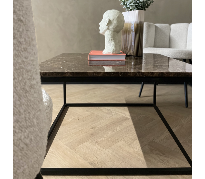 Marmeren salontafel Vierkant