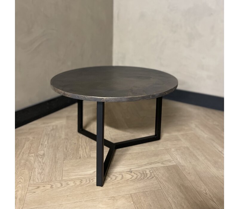 Salontafel Sun - goud structuur