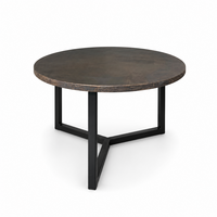 Salontafel Sun - goud structuur