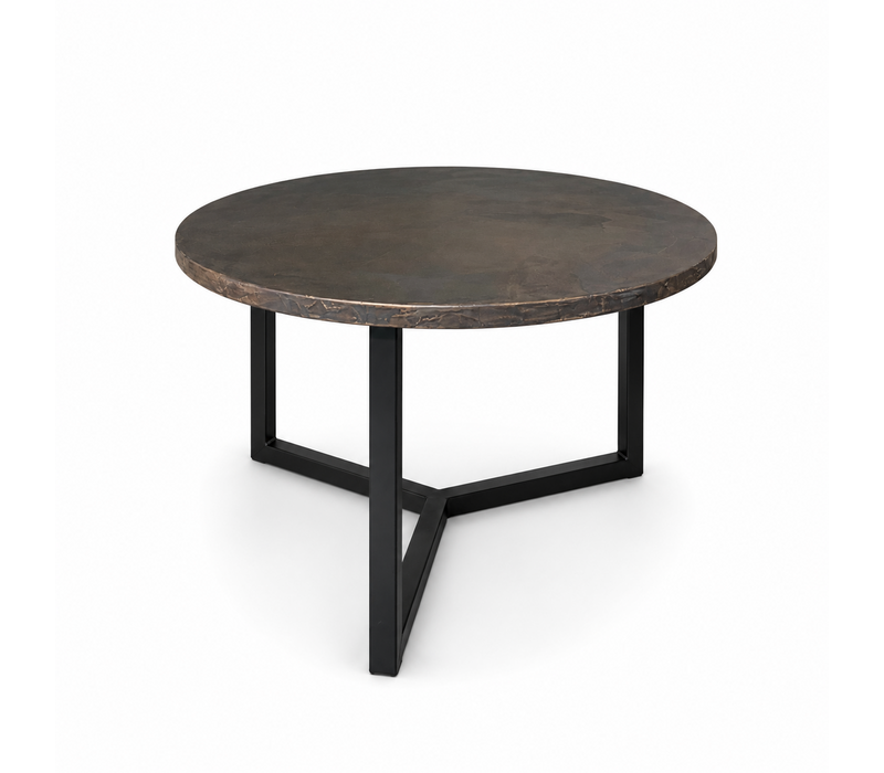 Salontafel Sun - goud structuur