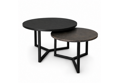 Robuust Interieur Salontafel set Elin