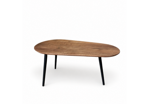 Robuust Interieur Salontafel notenhout - Vidar
