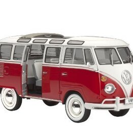 Diecast Model Red VW T1 camper