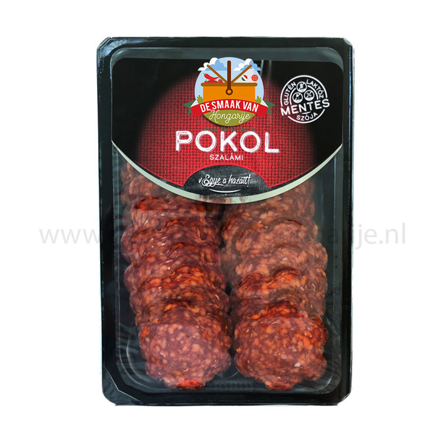 Pokol salami sliced