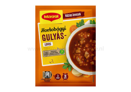  Maggi Hortobágyi gulyásleves goulashsoep 