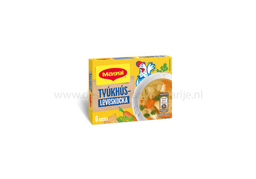  Maggi Tyúkhúsleveskocka chickensoup bouillon 