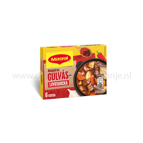  Maggi Gulyásleveskocka goulashsoep bouillon 