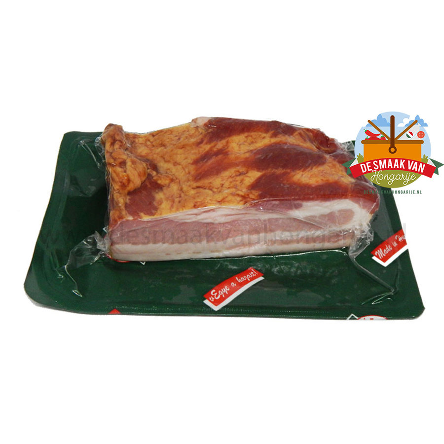 Erdélyi szalonna Hungarian garlic bacon - De Smaak van Hongarije