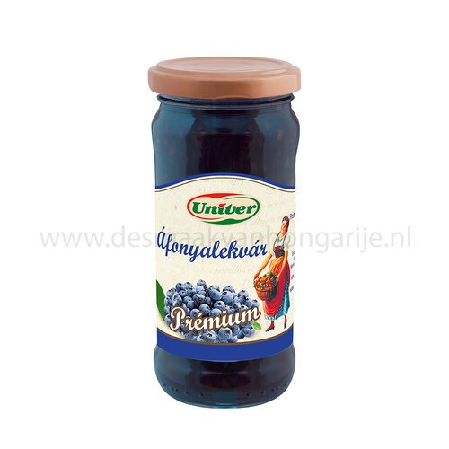  Univer Blueberry jam Áfonya lekvár 