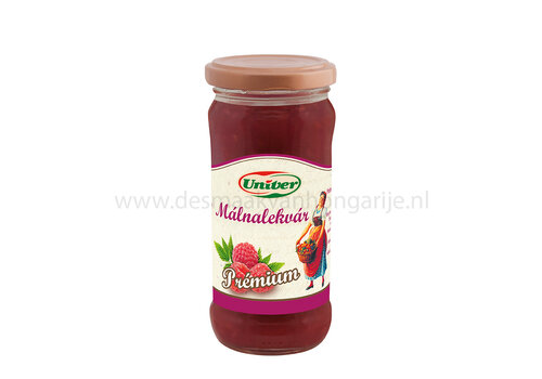  Univer Raspberry jam Málna lekvár 