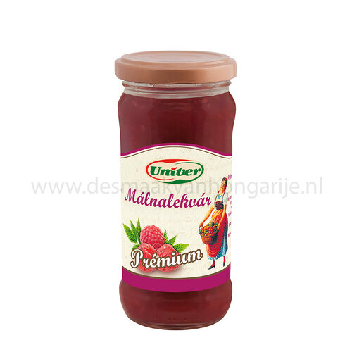  Univer Raspberry jam Málna lekvár 