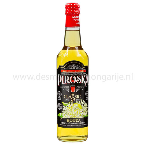  Piroska Bodza Elderflower syrup Classic 