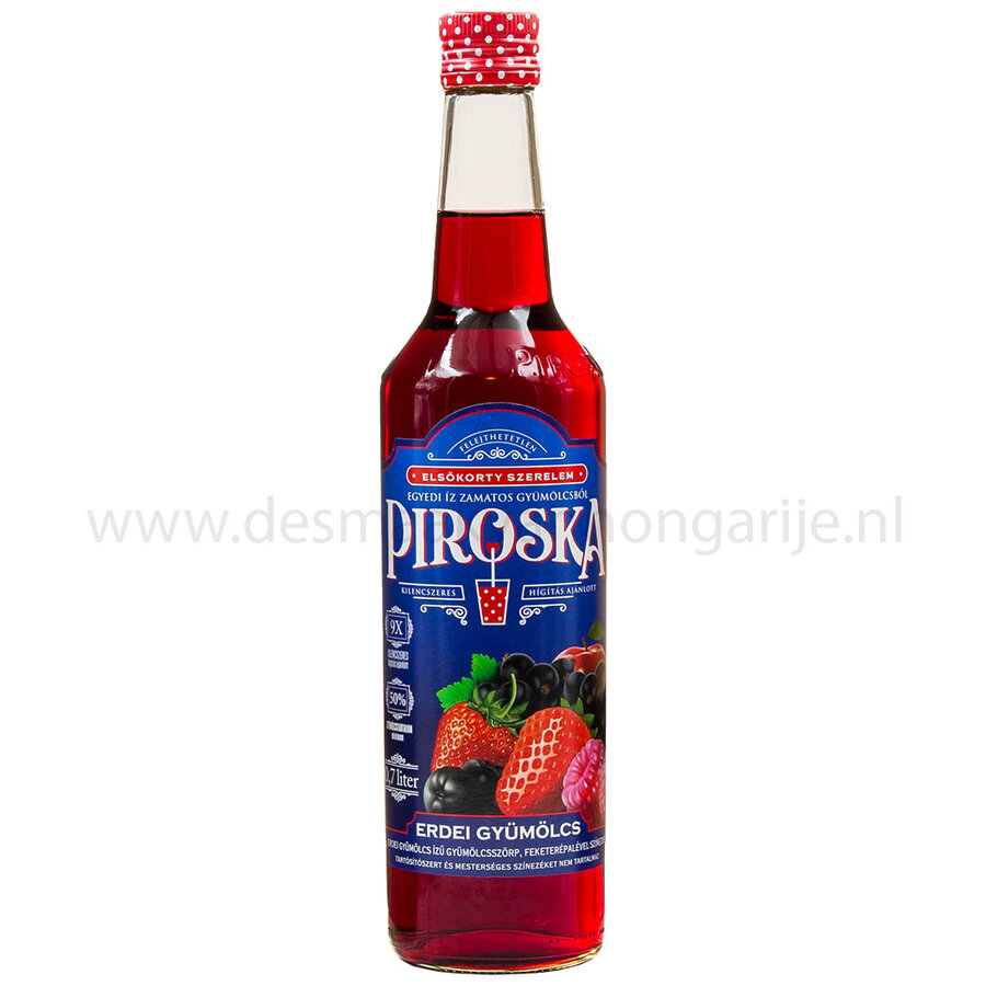 Erdei gyümölcs forest fruits syrup