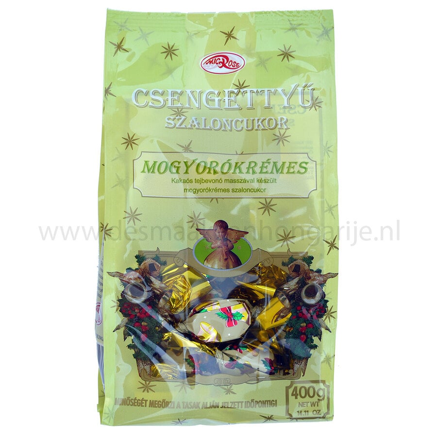 Szaloncukor Csengettyű hazelnut cream (Pre-Order)