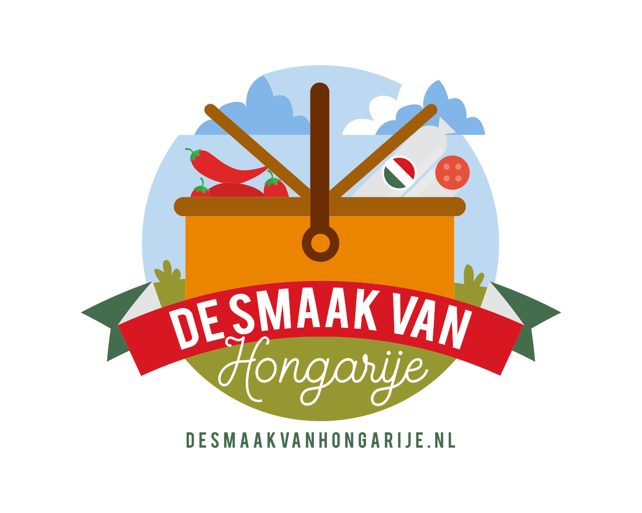 logo de smaak van Hongarije