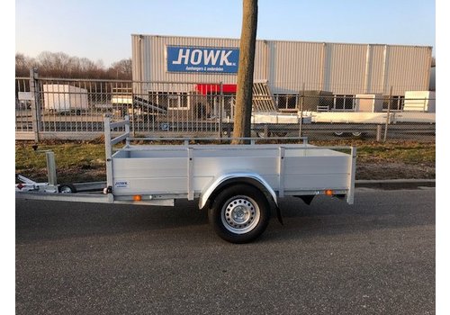 Anssems aanhangwagens Nieuwe Anssems BSX1350 205x120cm ( 1350kg ) enkelas geremd