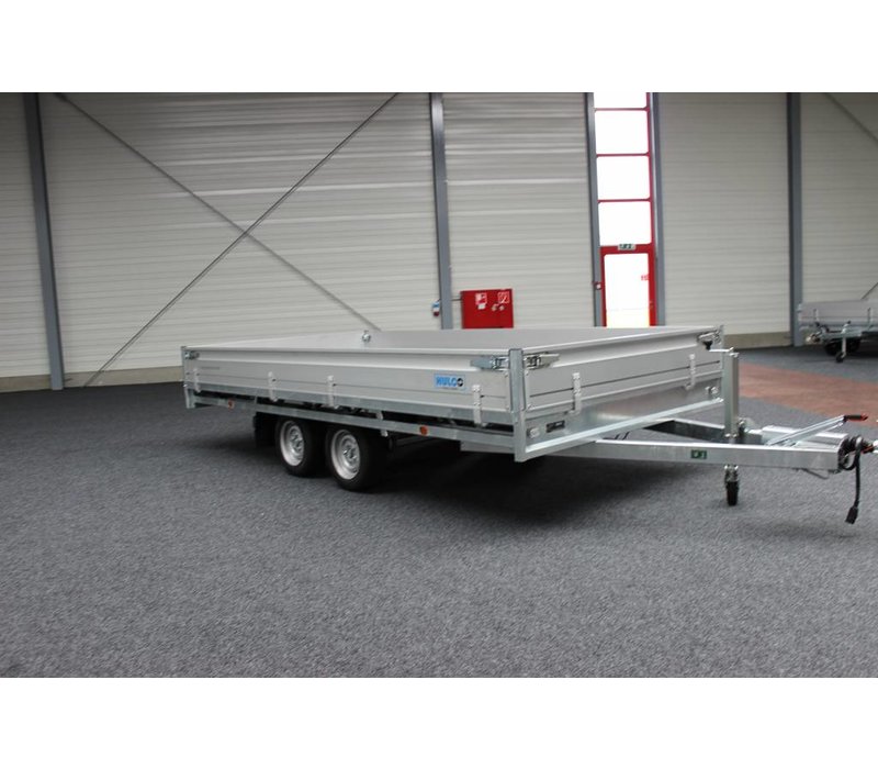 Hulco Medax-2 plateauwagen 611x203cm ( 3500kg )