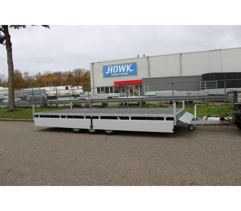 Hulco medax-3 plateauwagen 405x203 ( 3500kg )