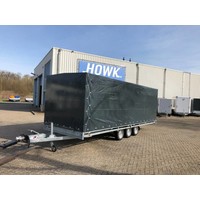 Hulco Medax met huif 611x203x180cm 3500kg Tridem