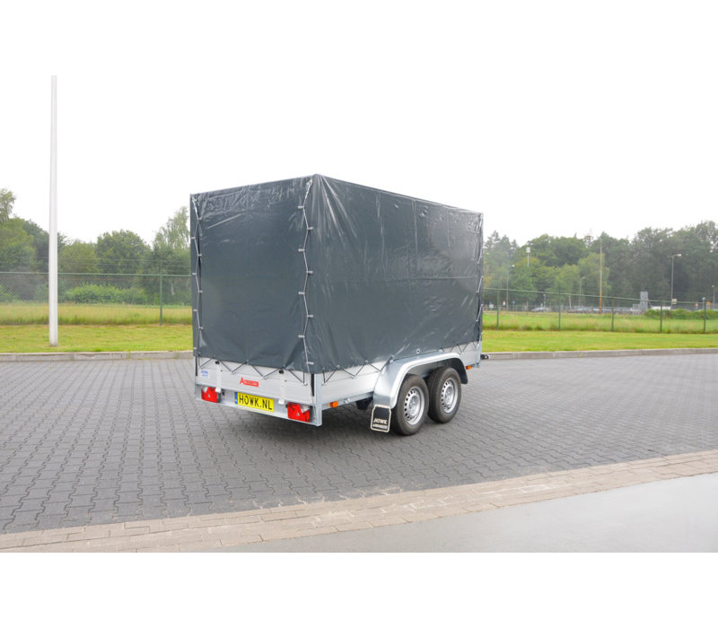 Nieuwe Anssems BSX 2500 met huif 301x150x210cm ( 2500kg )