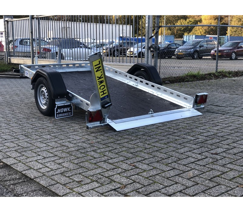 Kantelbare trailer 260x155cm ( 750kg ) ongeremd