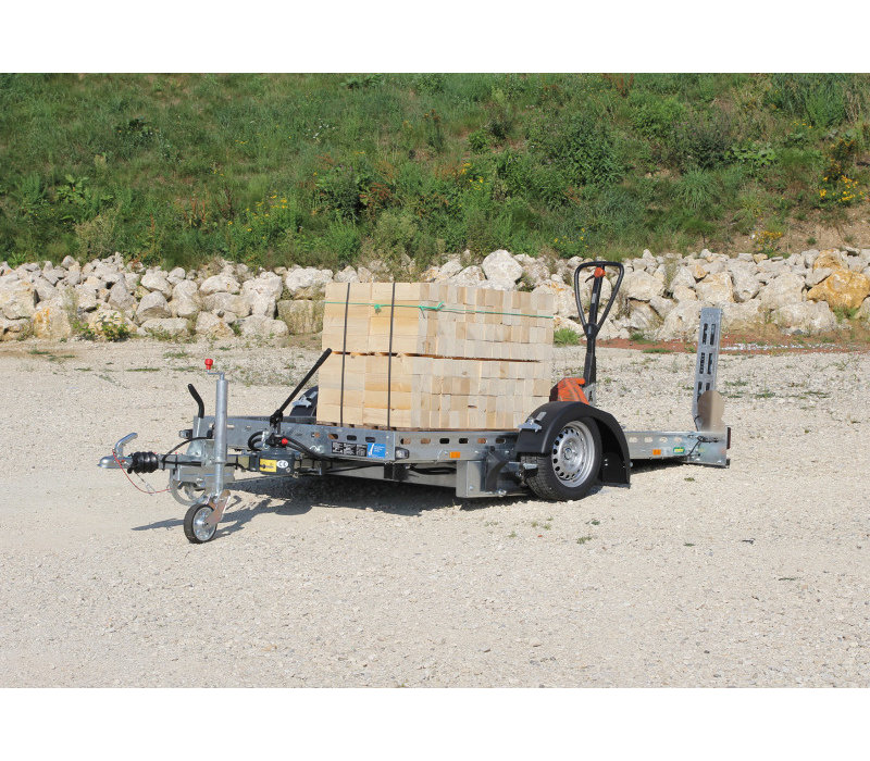 Kantelbare trailer 260x155cm ( 750kg ) ongeremd