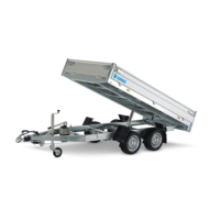 Actie model Hapert Cobalt HB-2 1-zijdige kipper 280x160cm (2000kg)