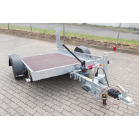 Piaggio Ape Trailer 260x155cm ( 1400kg ) geremd