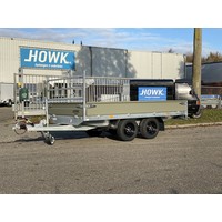 Hapert Azure plateauwagen 335x180cm 2700kg Desert Edition