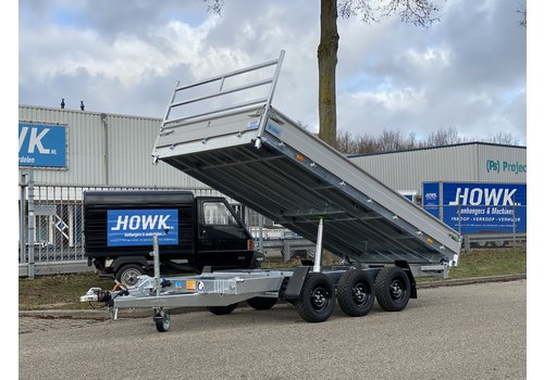 Hapert Aanhangwagens Hapert Cobalt HM-3 Ferro 405x200cm 3500kg Tridem