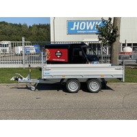 Nieuwe Hapert Azure H2 plateauwagen 305x160cm 2000kg